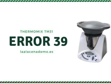 Error 39 Thermomix TM31